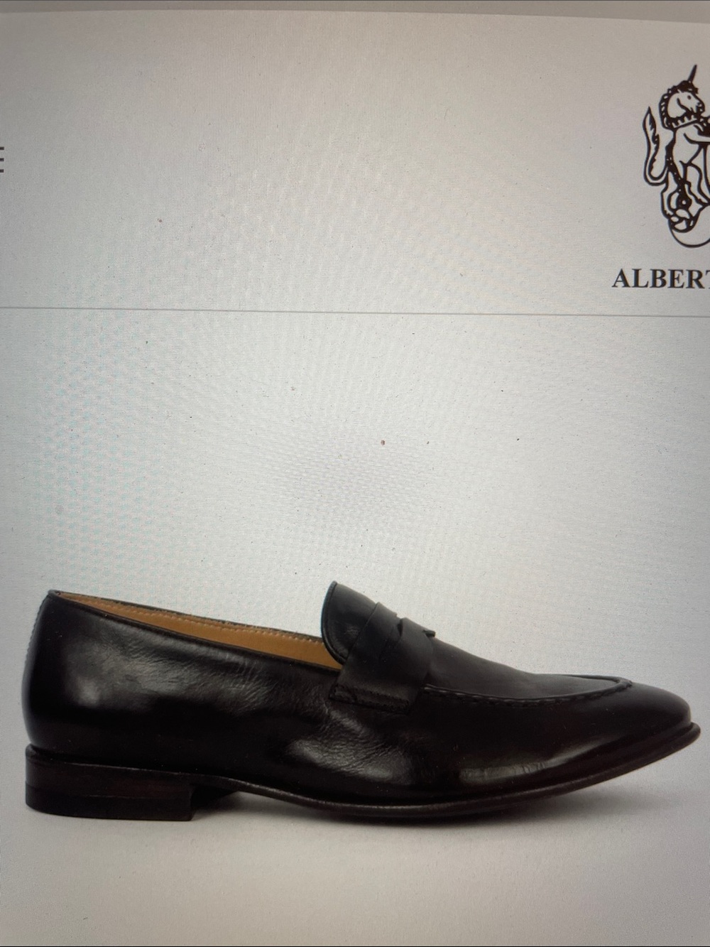 Alberto Fasciani NEW black Brenda loafer sz 37.5
